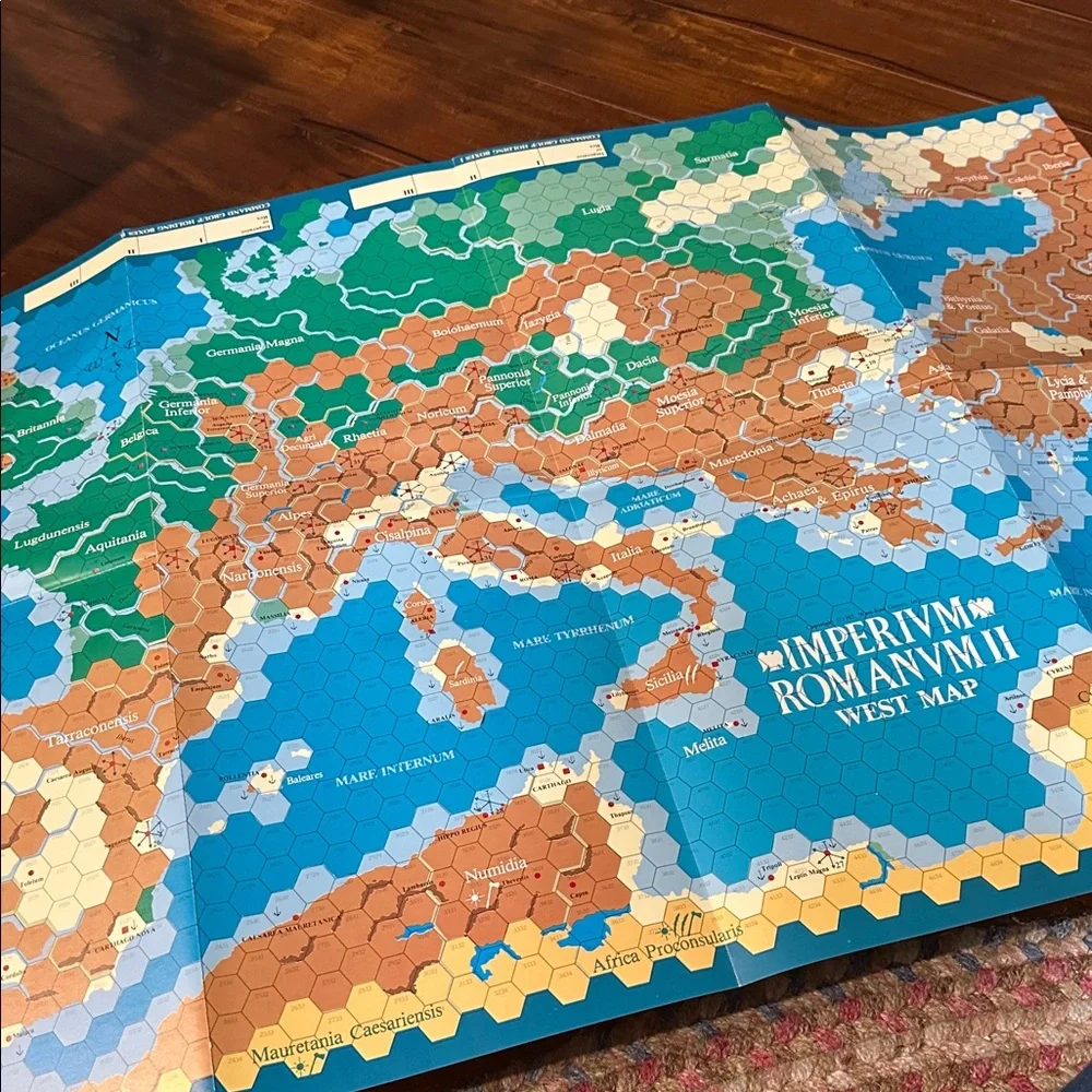 Imperium Romanum II 1985 West End Games Complete Strategy Board Game